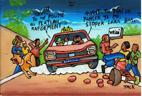 Taxi!! tu me pousse